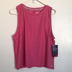 Reebok Pink Crop Top - Size M